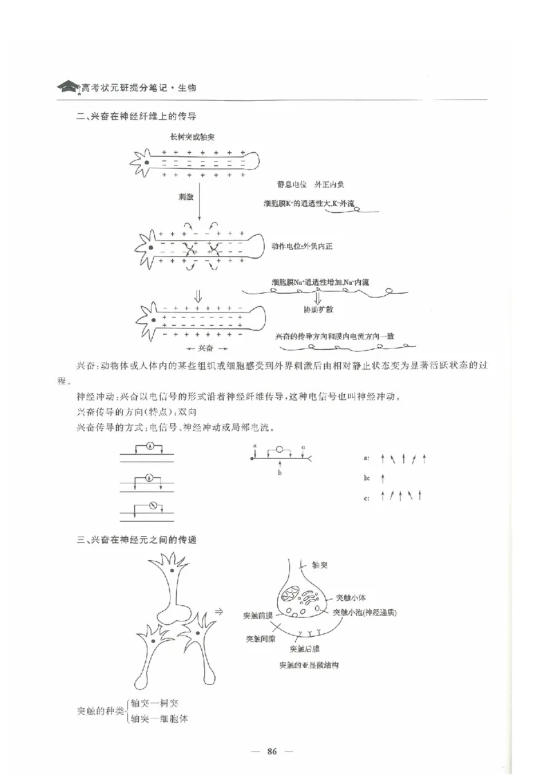 生物高考状元班提分笔记_高中三年全科资料_高中_高中1_《高考状元班提分笔记》