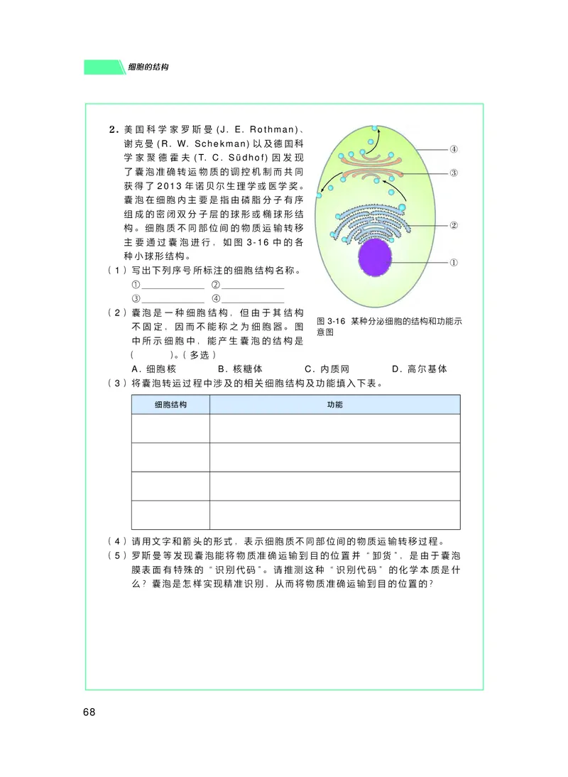 普通高中教科书生物学必修1分子与细胞_高中三年全科资料_高中_高中电子教材_高中生物学_沪科技版