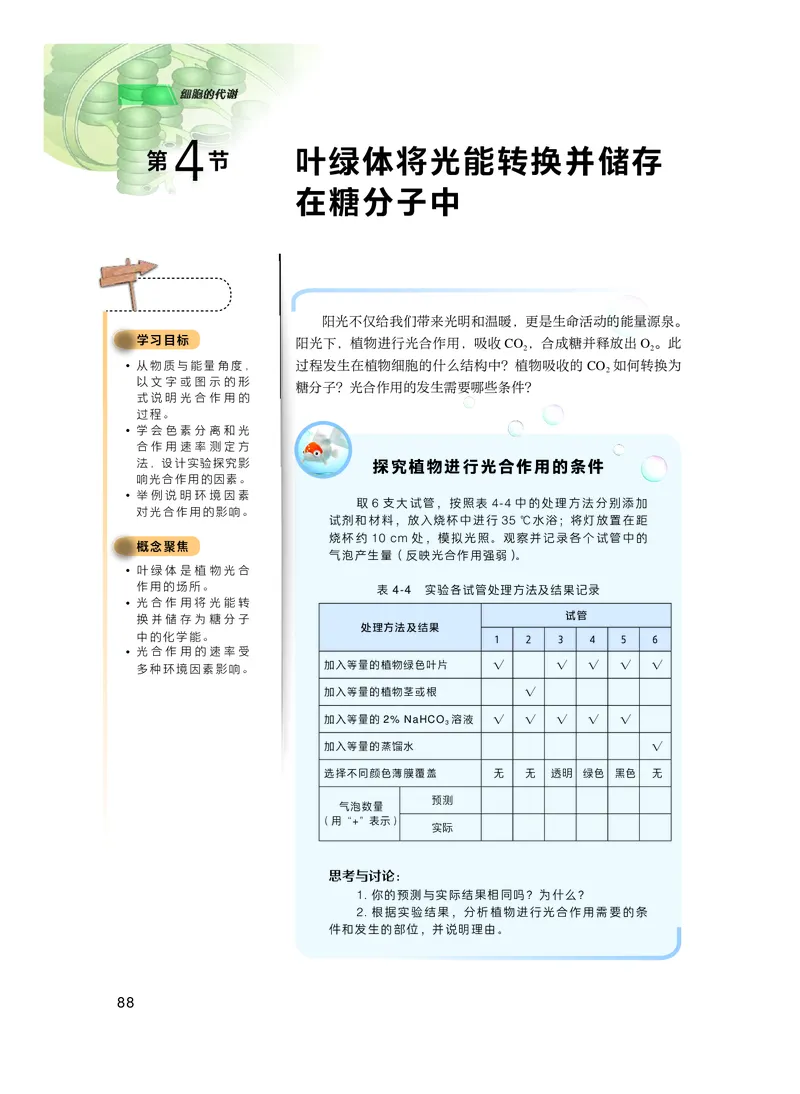 普通高中教科书生物学必修1分子与细胞_高中三年全科资料_高中_高中电子教材_高中生物学_沪科技版