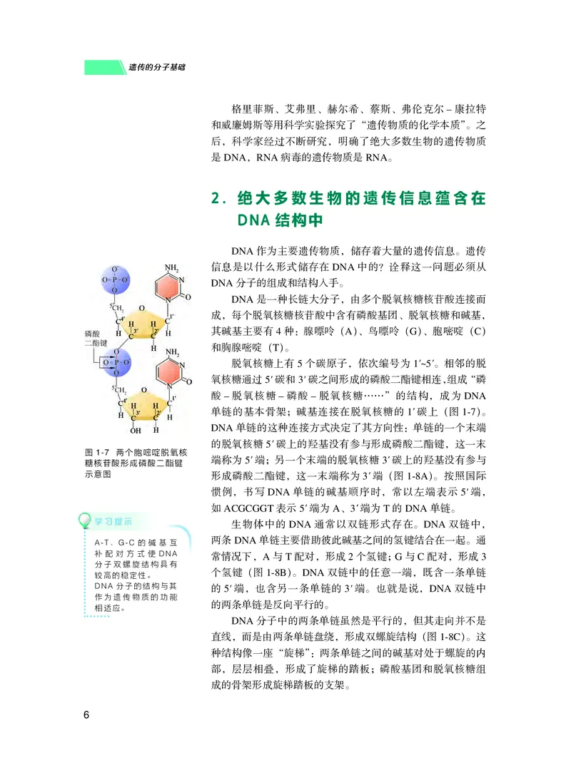 普通高中教科书生物学必修2遗传与进化_高中三年全科资料_高中_高中电子教材_高中生物学_沪科技版