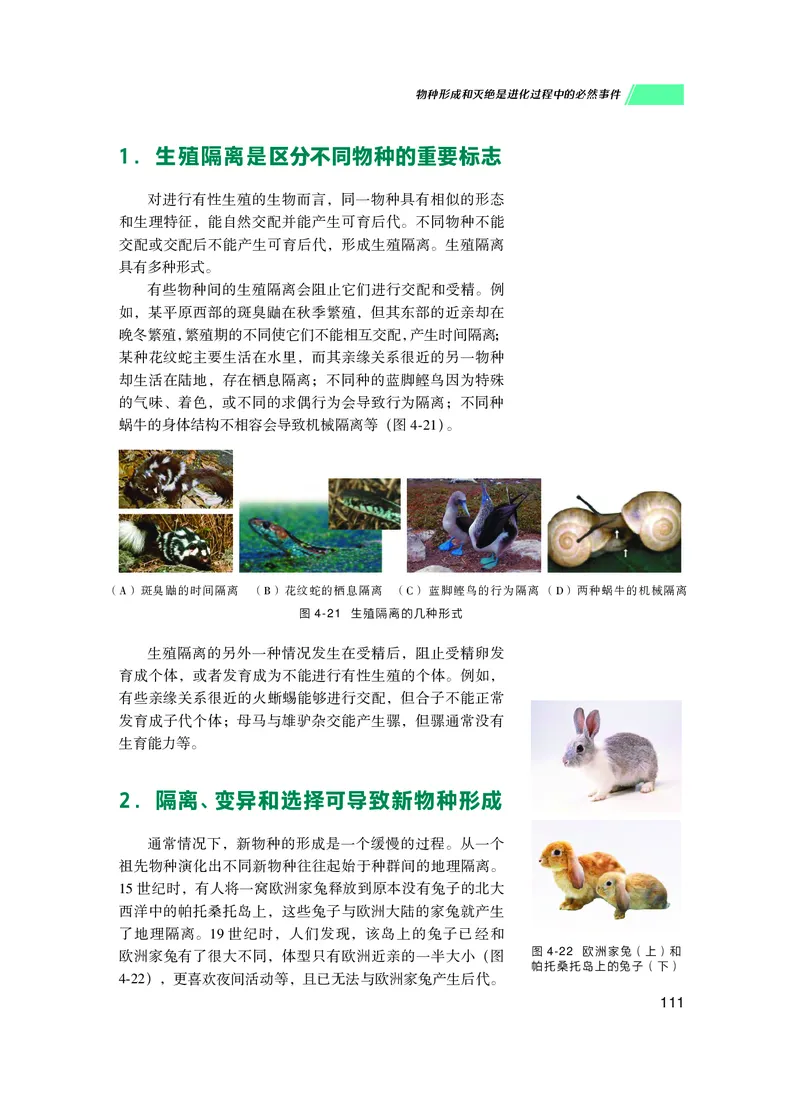 普通高中教科书生物学必修2遗传与进化_高中三年全科资料_高中_高中电子教材_高中生物学_沪科技版