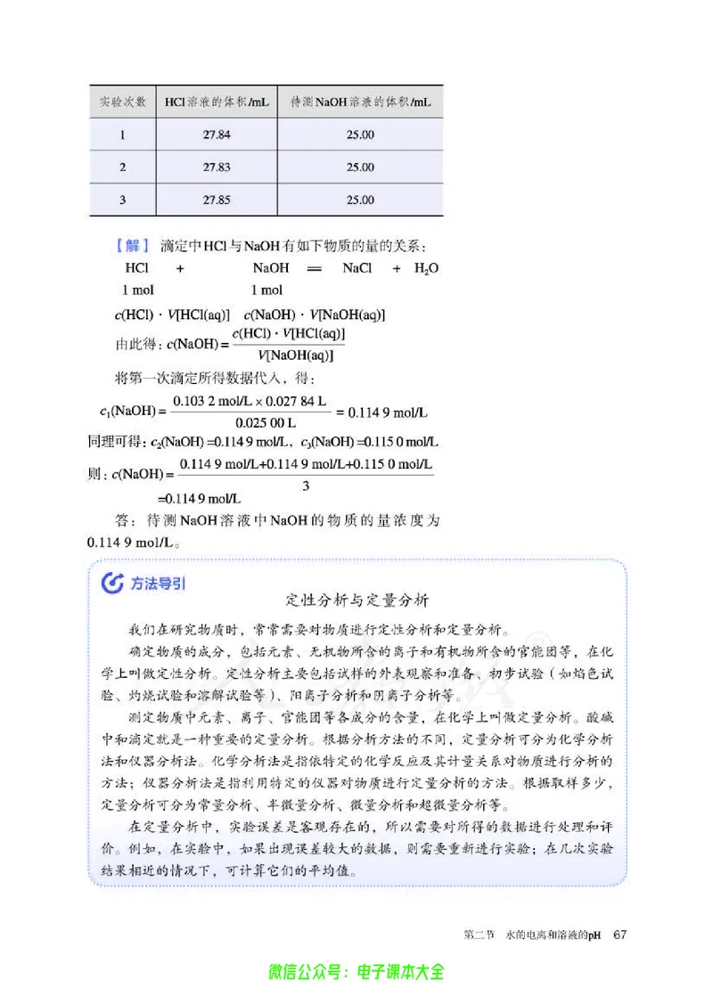 普通高中教科书化学选择性必修1化学反应原理_高中三年全科资料_高中_高中电子教材_高中化学_人教版_旧