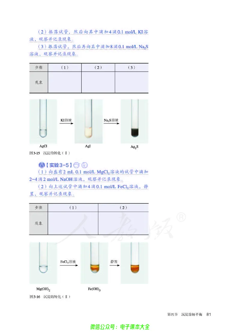 普通高中教科书化学选择性必修1化学反应原理_高中三年全科资料_高中_高中电子教材_高中化学_人教版_旧