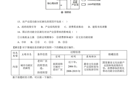 秘籍07选择题突破技巧及练习（全国通用）_高中三年全科资料_高中_高中1_2026高中地理核心考点秘籍