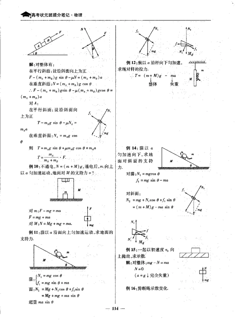 物理高考状元班提分笔记_高中三年全科资料_高中_高中1_《高考状元班提分笔记》