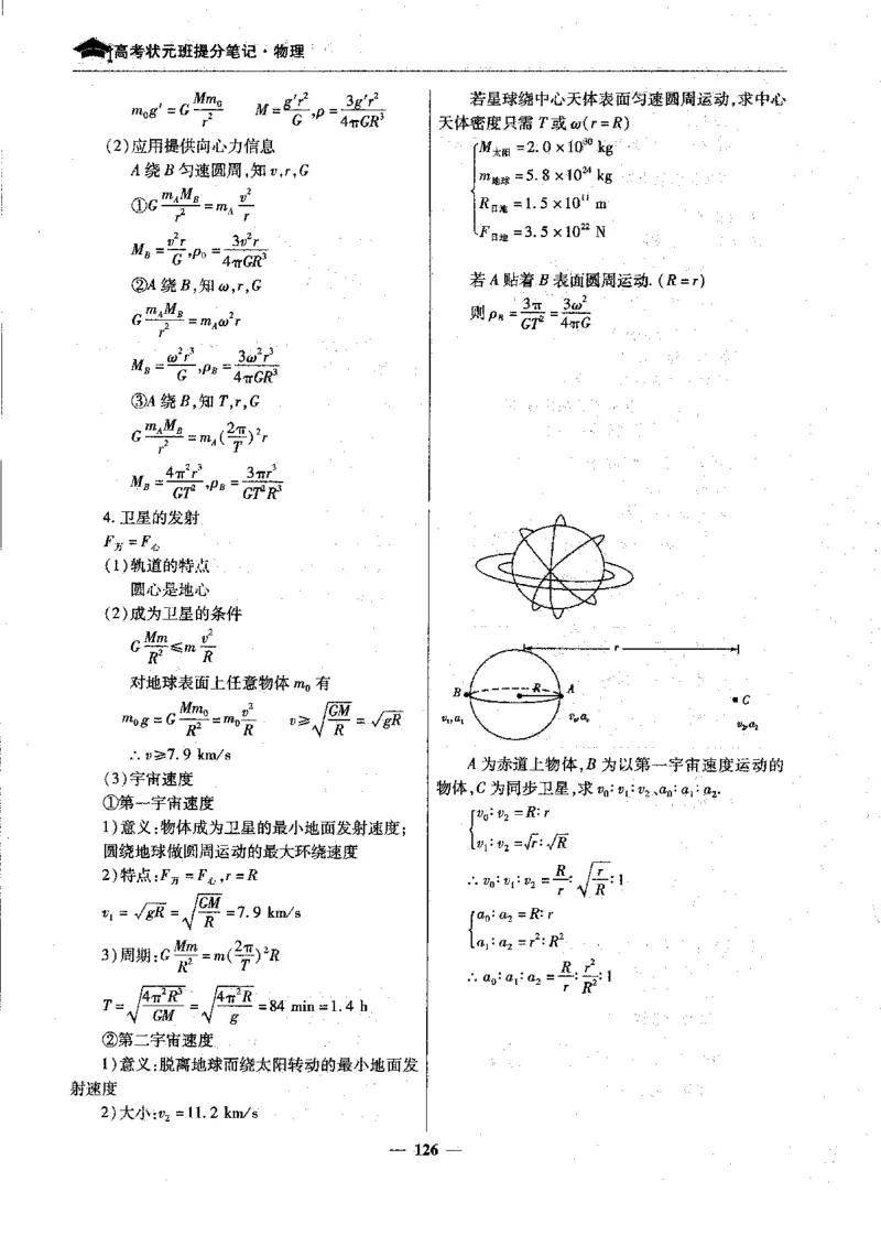 物理高考状元班提分笔记_高中三年全科资料_高中_高中1_《高考状元班提分笔记》