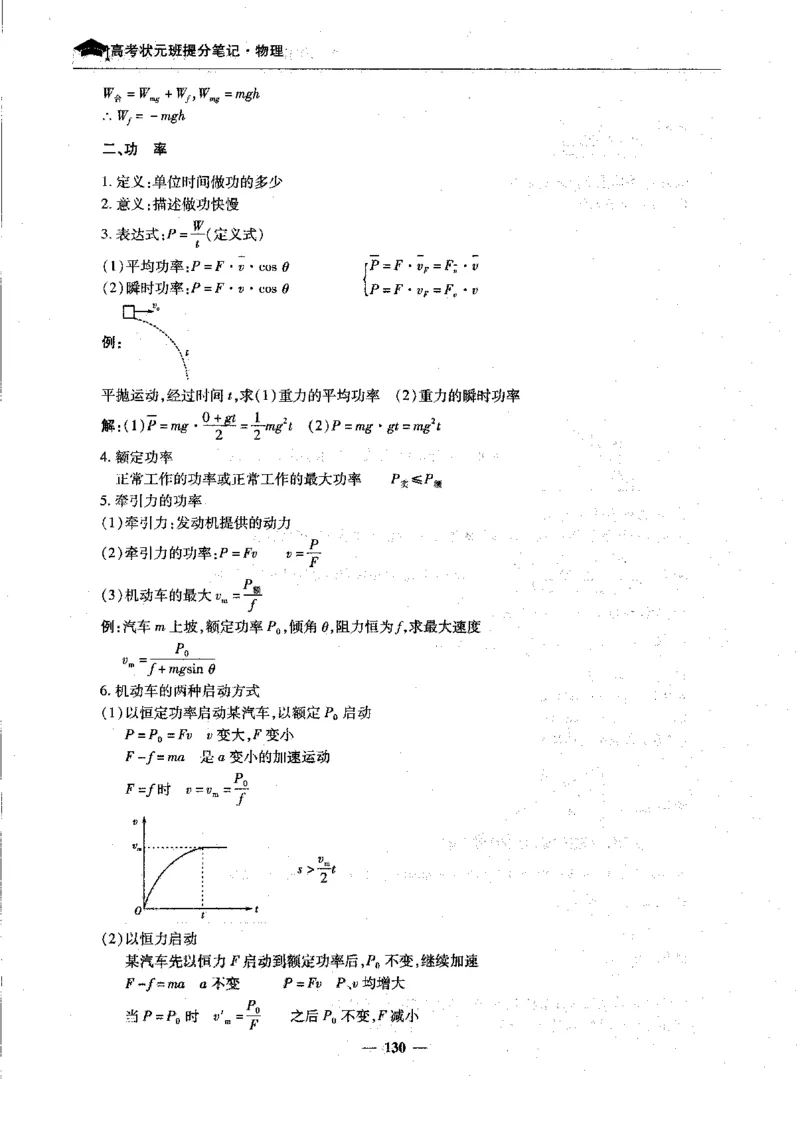 物理高考状元班提分笔记_高中三年全科资料_高中_高中1_《高考状元班提分笔记》