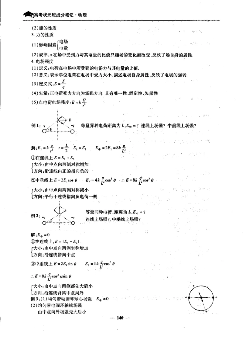 物理高考状元班提分笔记_高中三年全科资料_高中_高中1_《高考状元班提分笔记》