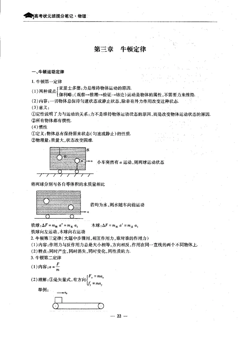 物理高考状元班提分笔记_高中三年全科资料_高中_高中1_《高考状元班提分笔记》