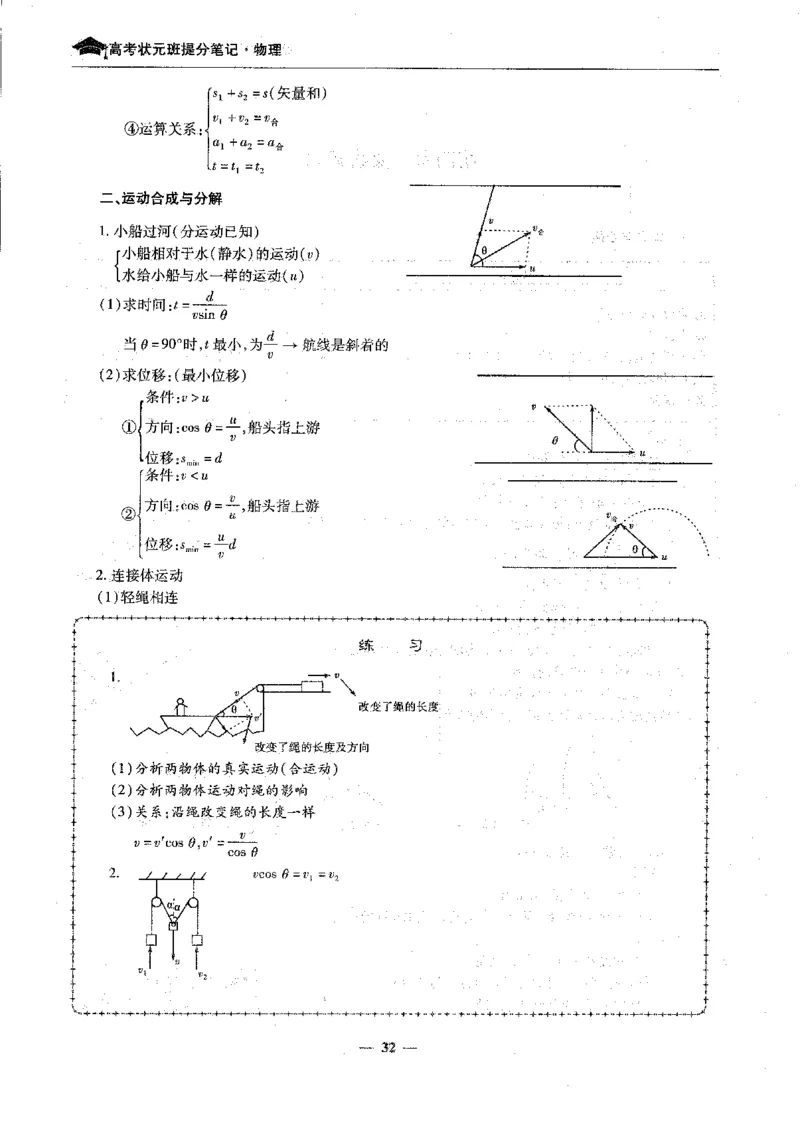 物理高考状元班提分笔记_高中三年全科资料_高中_高中1_《高考状元班提分笔记》