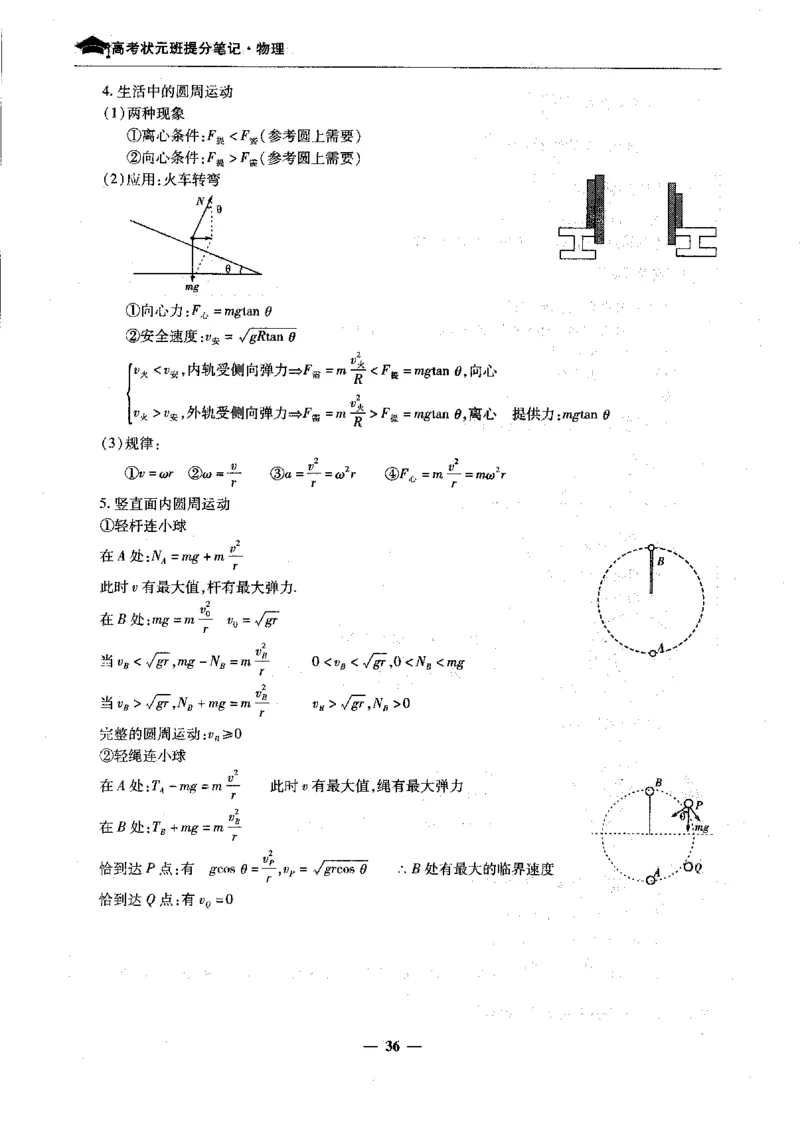 物理高考状元班提分笔记_高中三年全科资料_高中_高中1_《高考状元班提分笔记》