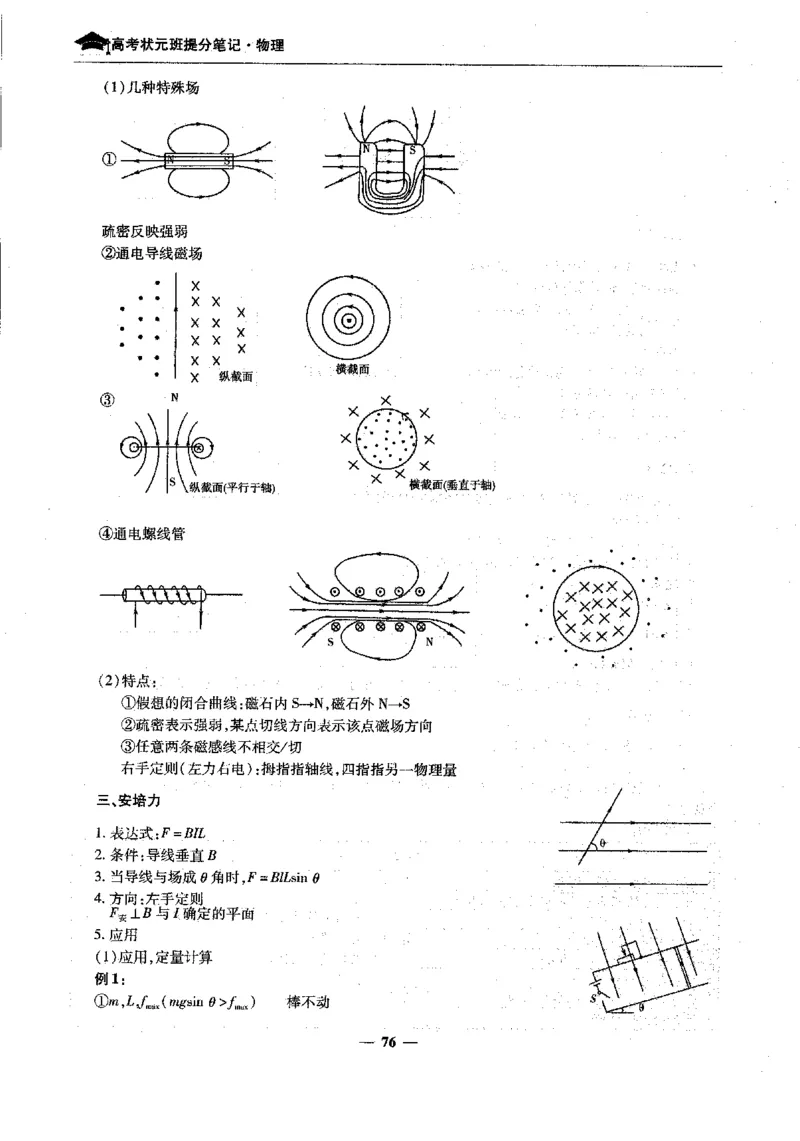 物理高考状元班提分笔记_高中三年全科资料_高中_高中1_《高考状元班提分笔记》
