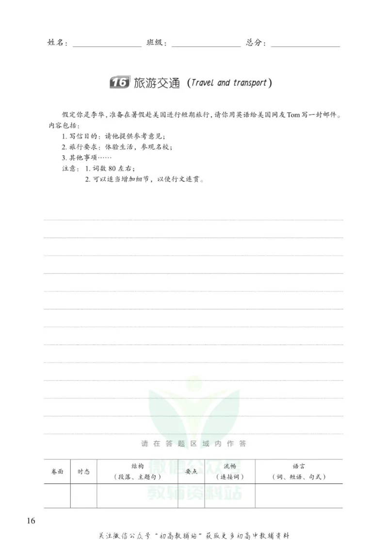 满分作文高一高二高三通用-册子_高中三年全科资料_高中_快乐考生&middot;英语字帖(1)