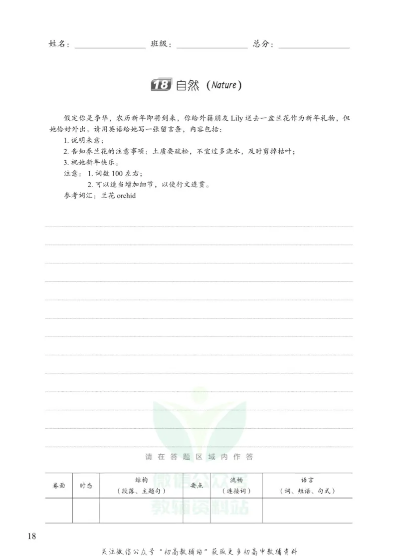 满分作文高一高二高三通用-册子_高中三年全科资料_高中_快乐考生&middot;英语字帖(1)