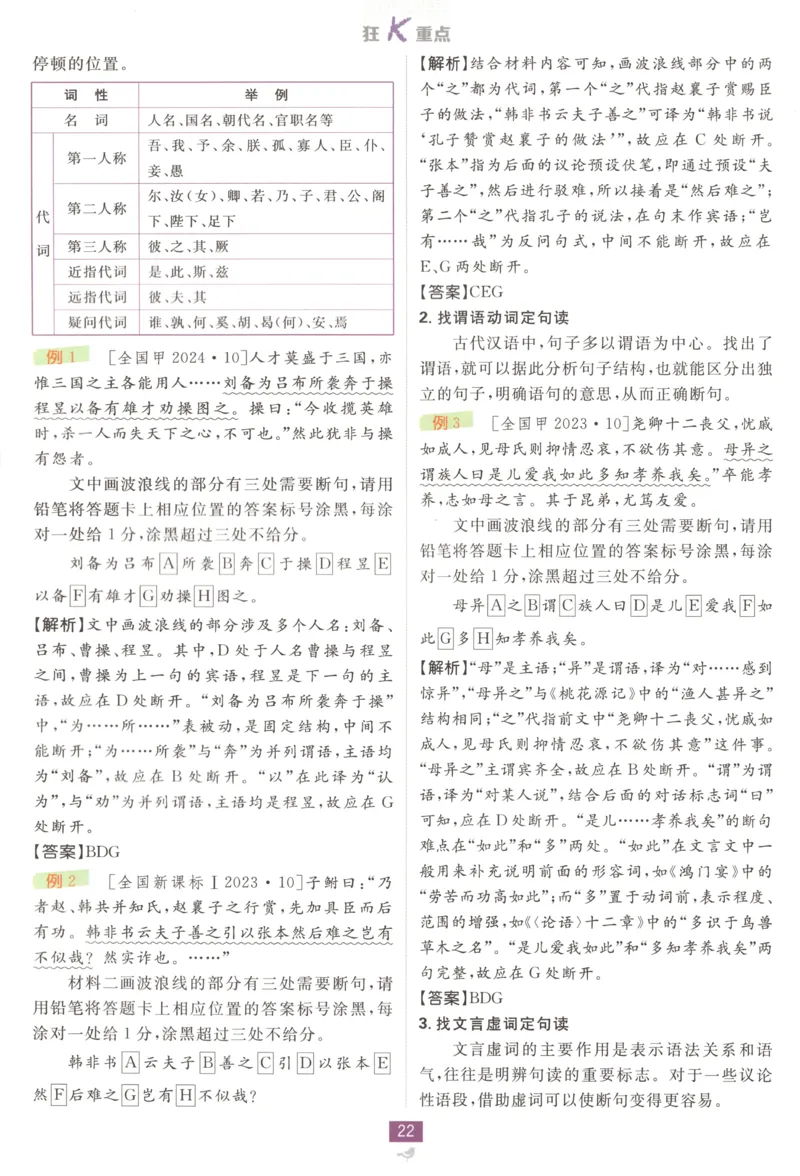 狂K重点_高中三年全科资料_高中_2026版高中必刷题语文选修上