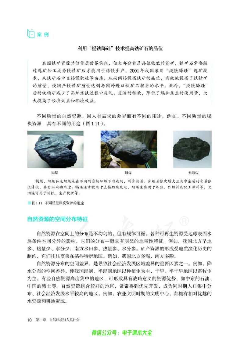 普通高中教科书地理选择性必修3资源、环境与国家安全_高中三年全科资料_高中_高中电子教材_高中地理_人教版_旧