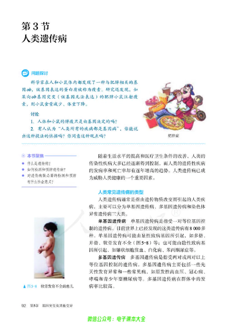 普通高中教科书生物学必修2遗传与进化_高中三年全科资料_高中_高中电子教材_高中生物学_人教版_旧