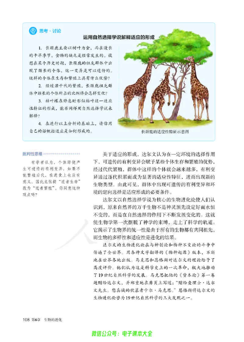 普通高中教科书生物学必修2遗传与进化_高中三年全科资料_高中_高中电子教材_高中生物学_人教版_旧