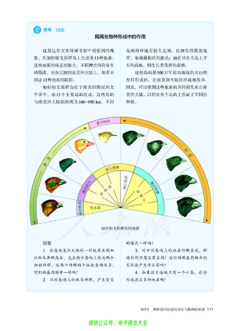 普通高中教科书生物学必修2遗传与进化_高中三年全科资料_高中_高中电子教材_高中生物学_人教版_旧