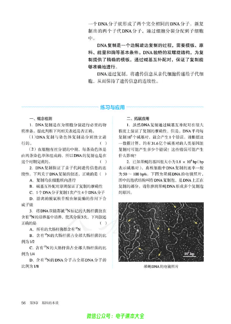普通高中教科书生物学必修2遗传与进化_高中三年全科资料_高中_高中电子教材_高中生物学_人教版_旧