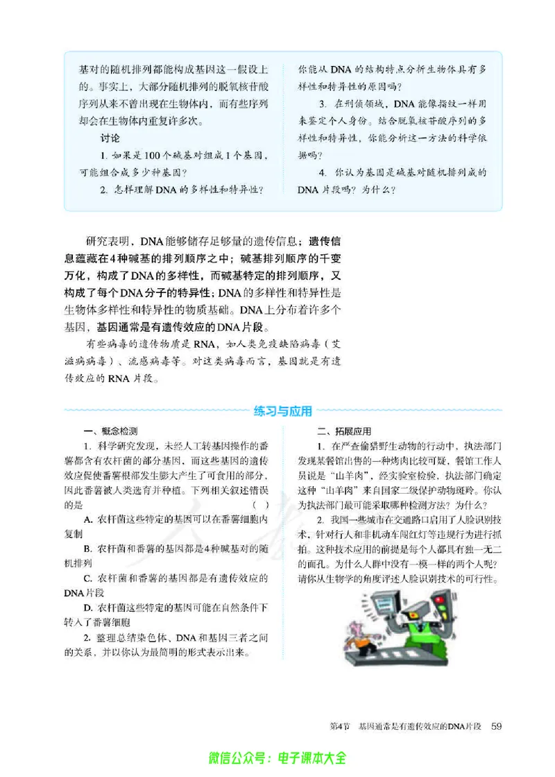 普通高中教科书生物学必修2遗传与进化_高中三年全科资料_高中_高中电子教材_高中生物学_人教版_旧