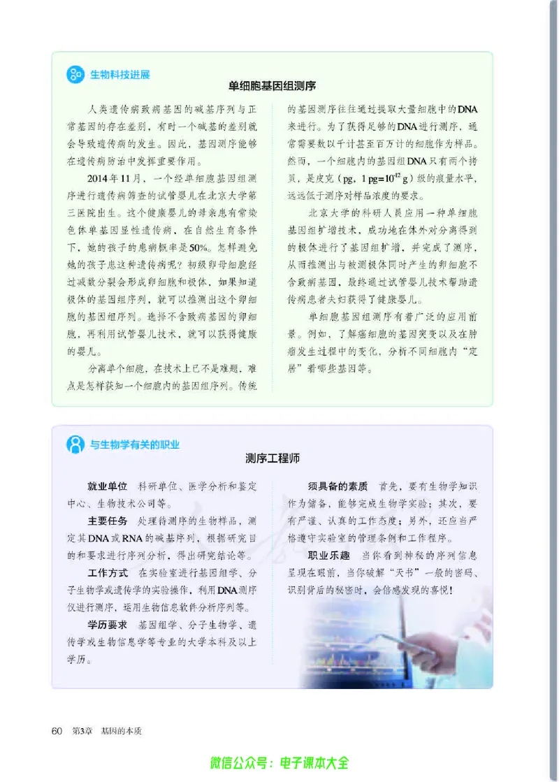普通高中教科书生物学必修2遗传与进化_高中三年全科资料_高中_高中电子教材_高中生物学_人教版_旧