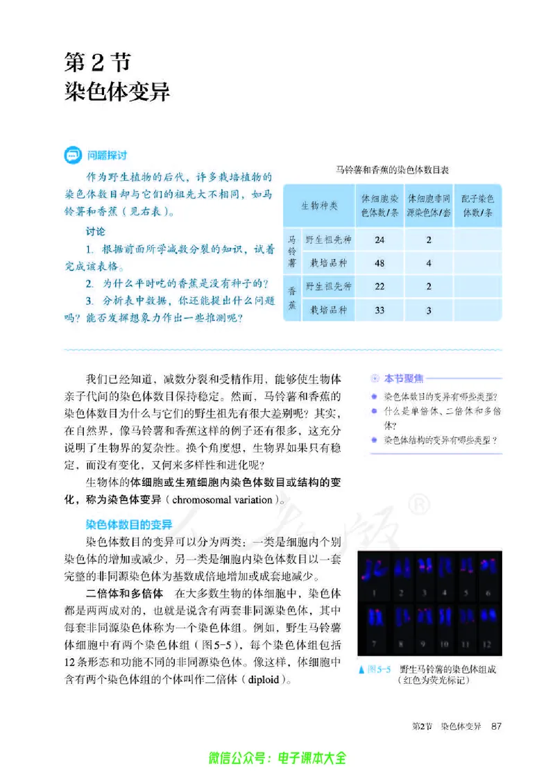 普通高中教科书生物学必修2遗传与进化_高中三年全科资料_高中_高中电子教材_高中生物学_人教版_旧