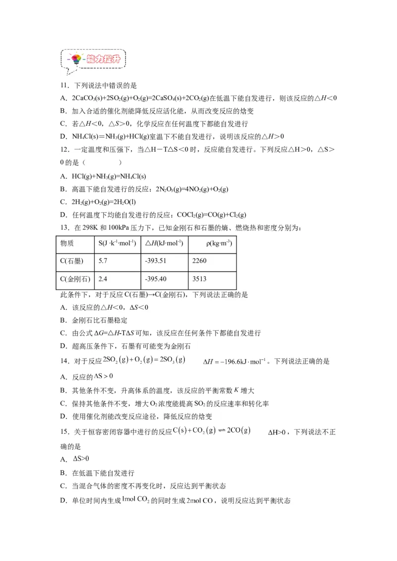 第05讲化学反应的方向-暑假衔接新高二化学暑假精品课（人教版）（学生版）_高中三年全科资料_高中_高中1_2025秋新高二《暑假衔接讲义》（语数外理化）电子版