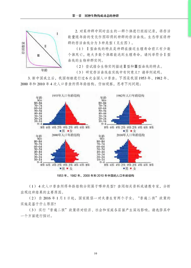 生物学选择性必修2（电子版）_高中三年全科资料_高中_高中电子教材_高中生物学_沪科教版