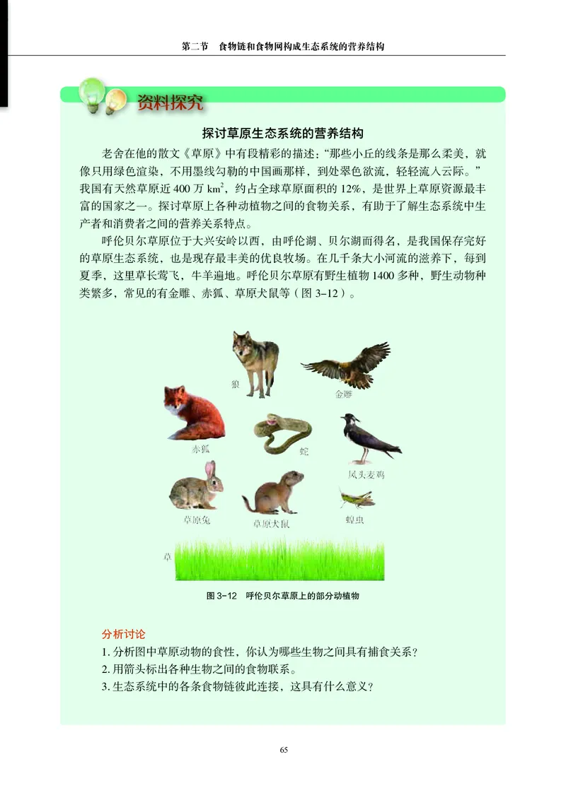 生物学选择性必修2（电子版）_高中三年全科资料_高中_高中电子教材_高中生物学_沪科教版