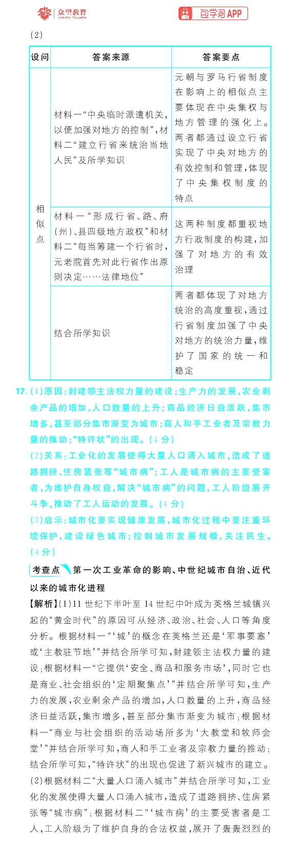 模块2模块强化卷_高中三年全科资料_高中_理想树2026版高考《必刷小题》8科全套_2026版理想树高考必刷小题历史_2026版理想树高考必刷小题历史解析册