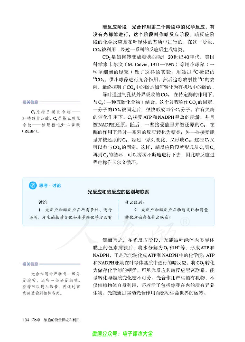 普通高中教科书生物学必修1分子与细胞_高中三年全科资料_高中_高中电子教材_高中生物学_人教版_旧