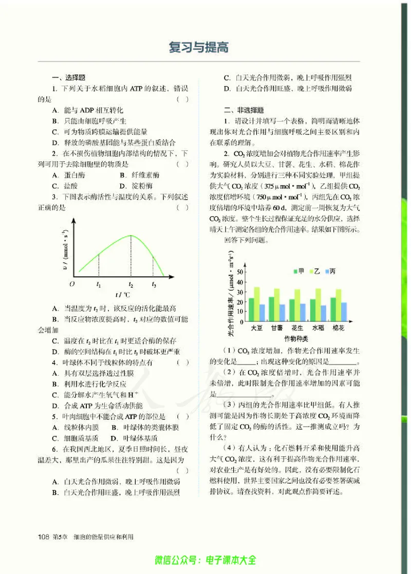 普通高中教科书生物学必修1分子与细胞_高中三年全科资料_高中_高中电子教材_高中生物学_人教版_旧