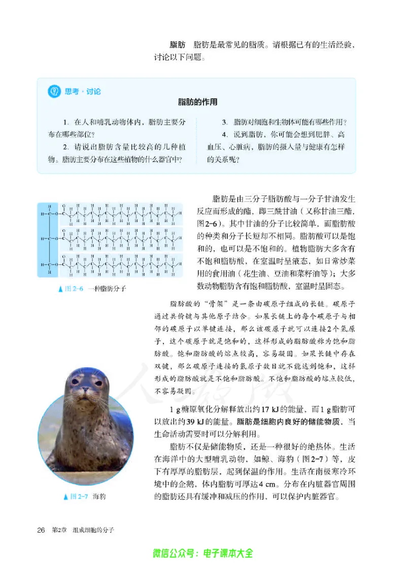 普通高中教科书生物学必修1分子与细胞_高中三年全科资料_高中_高中电子教材_高中生物学_人教版_旧