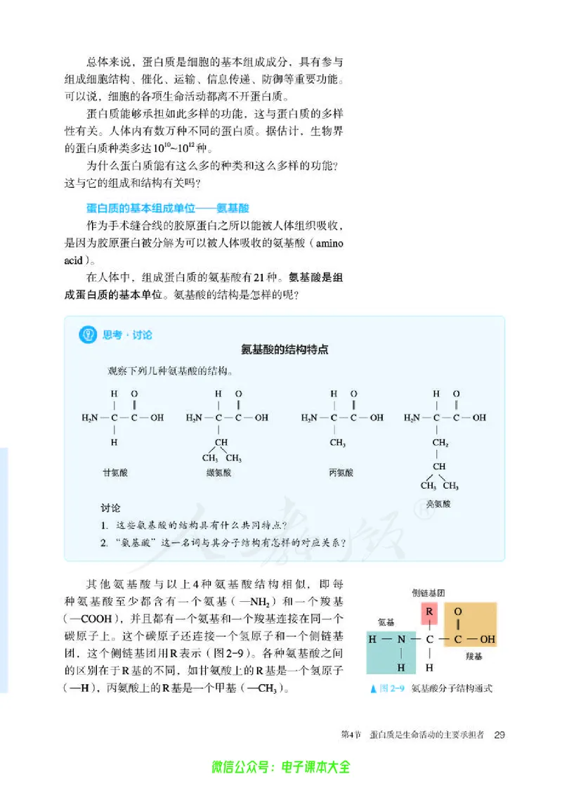 普通高中教科书生物学必修1分子与细胞_高中三年全科资料_高中_高中电子教材_高中生物学_人教版_旧