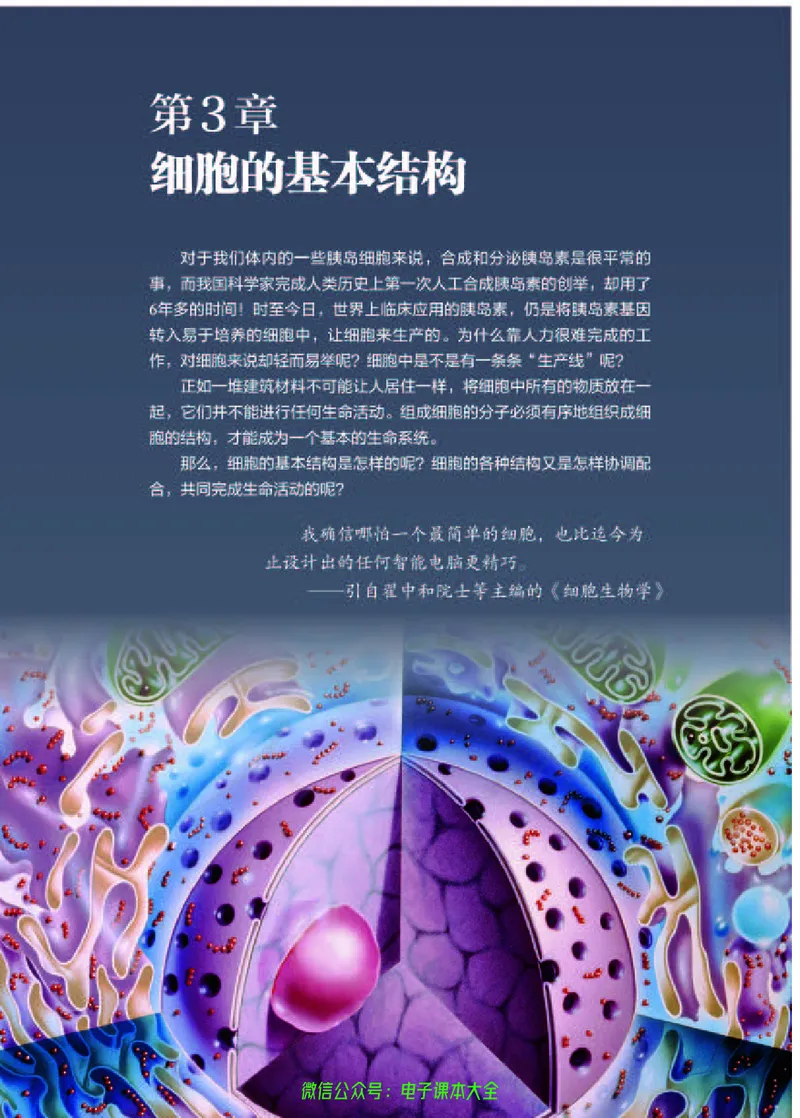 普通高中教科书生物学必修1分子与细胞_高中三年全科资料_高中_高中电子教材_高中生物学_人教版_旧