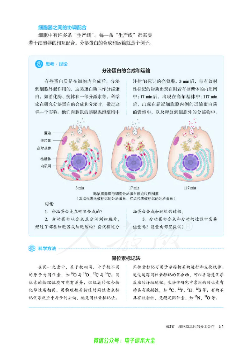 普通高中教科书生物学必修1分子与细胞_高中三年全科资料_高中_高中电子教材_高中生物学_人教版_旧