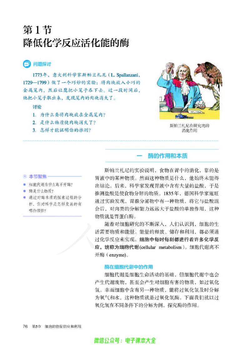 普通高中教科书生物学必修1分子与细胞_高中三年全科资料_高中_高中电子教材_高中生物学_人教版_旧
