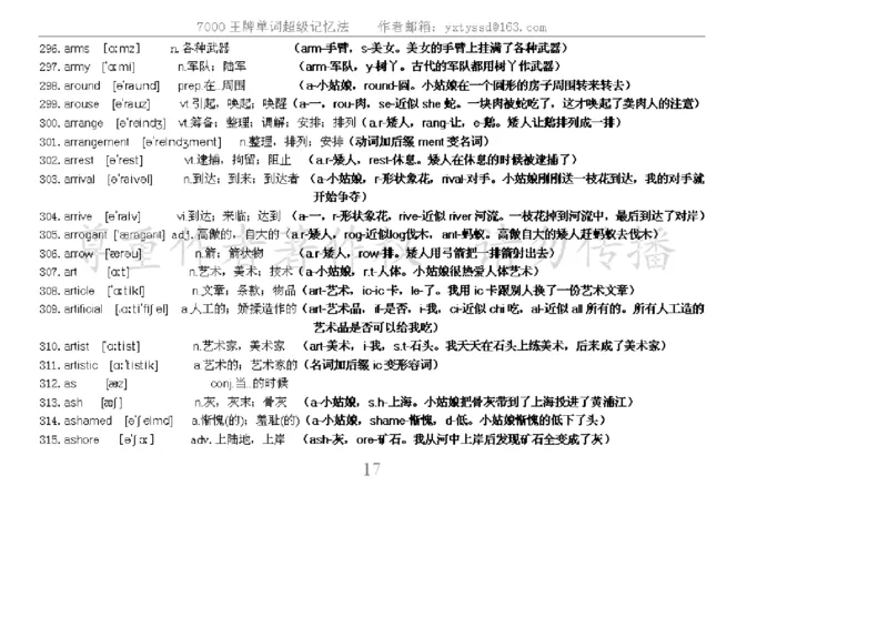 秒杀7000单词记忆法_高中三年全科资料_高中_2高中9科分类资料包_3高中英语