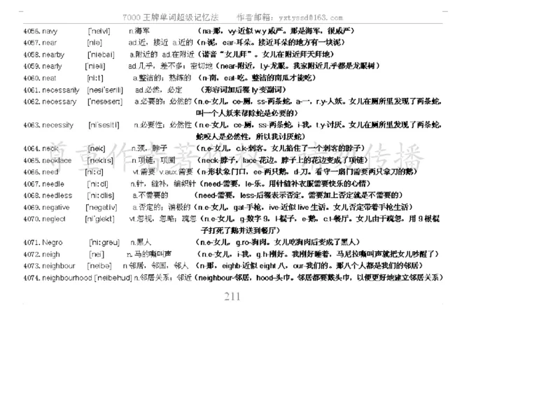 秒杀7000单词记忆法_高中三年全科资料_高中_2高中9科分类资料包_3高中英语
