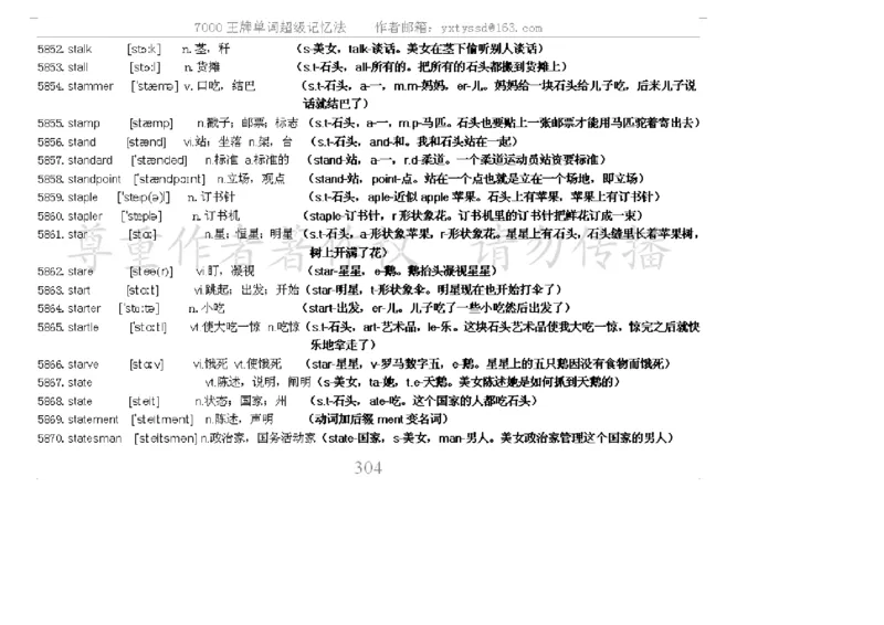 秒杀7000单词记忆法_高中三年全科资料_高中_2高中9科分类资料包_3高中英语