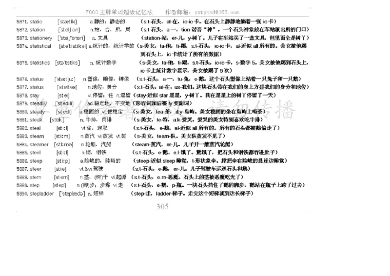 秒杀7000单词记忆法_高中三年全科资料_高中_2高中9科分类资料包_3高中英语