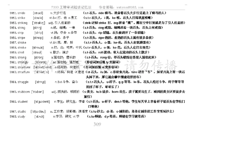 秒杀7000单词记忆法_高中三年全科资料_高中_2高中9科分类资料包_3高中英语
