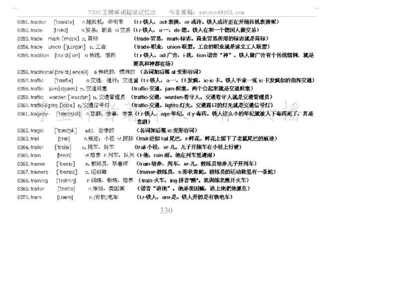 秒杀7000单词记忆法_高中三年全科资料_高中_2高中9科分类资料包_3高中英语