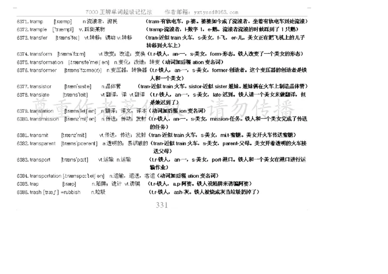 秒杀7000单词记忆法_高中三年全科资料_高中_2高中9科分类资料包_3高中英语