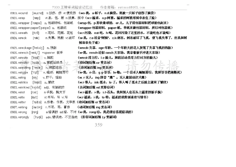 秒杀7000单词记忆法_高中三年全科资料_高中_2高中9科分类资料包_3高中英语