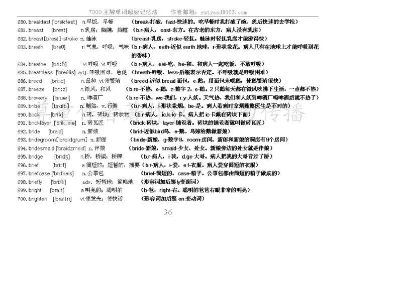 秒杀7000单词记忆法_高中三年全科资料_高中_2高中9科分类资料包_3高中英语
