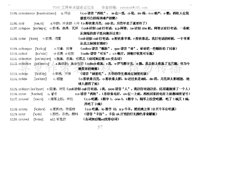 秒杀7000单词记忆法_高中三年全科资料_高中_2高中9科分类资料包_3高中英语