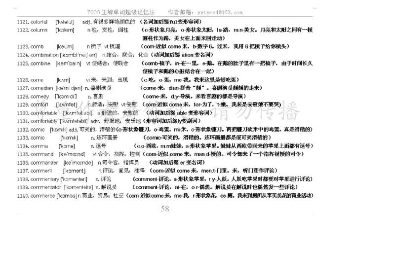 秒杀7000单词记忆法_高中三年全科资料_高中_2高中9科分类资料包_3高中英语