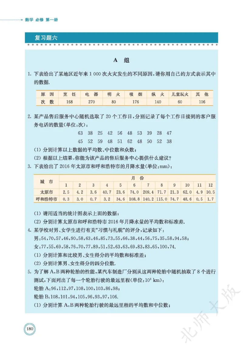 普通高中教科书数学必修第1册_高中三年全科资料_高中_高中电子教材_高中数学_北师大